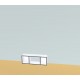 Bibliothèque (H38cm - L113 cm)