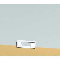 Bibliothèque (H38cm - L113 cm)