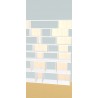 Bookshelf  (H194cm - W185 cm)