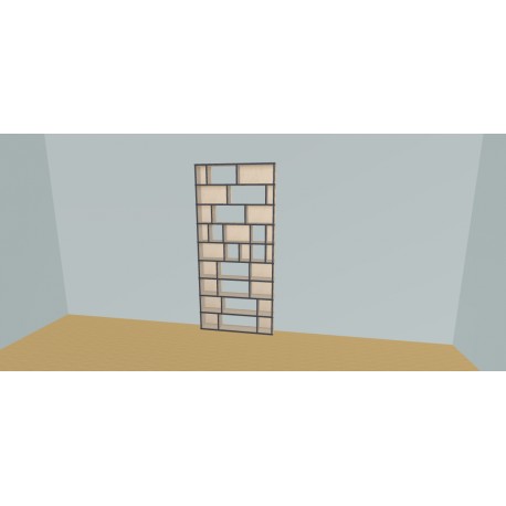 Bibliotheek  (H216cm - B110 cm)