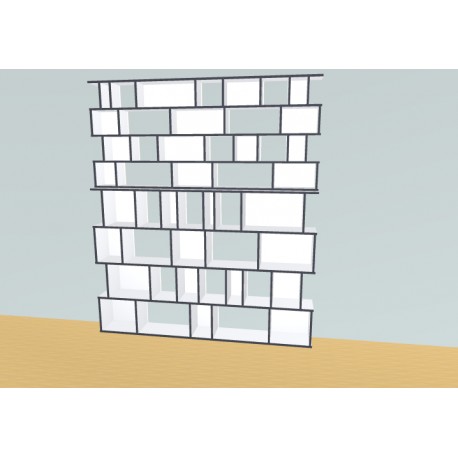 Bookshelf  (H242cm - W210 cm)