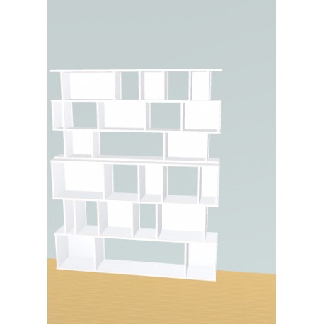 Bibliotheek  (H191cm - B156 cm)