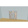 Bookshelf  (H163cm - W170 cm)