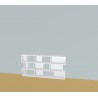 Bookshelf  (H82cm - W179 cm)