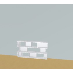 Bookshelf  (H82cm - W165 cm)