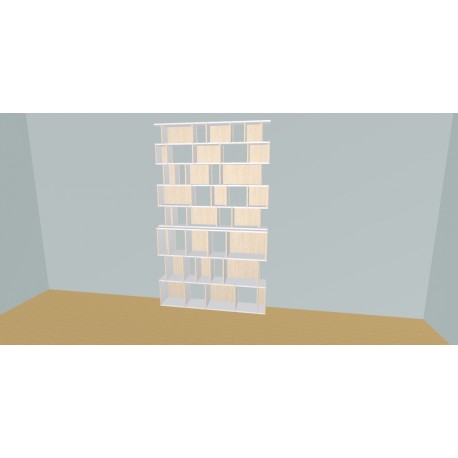 Bookshelf  (H239cm - W160 cm)