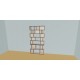 Bookshelf  (H209cm - W120 cm)