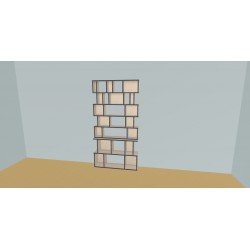 Bookshelf  (H209cm - W120 cm)