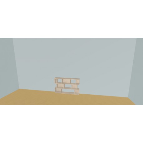 Bibliotheek  (H73cm - B130 cm)
