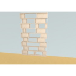 Bookshelf  (H243cm - W150 cm)
