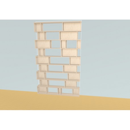 Bibliotheek  (H243cm - B150 cm)