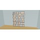 Custom bookcase  (H224cm - W200 cm)