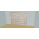 Custom bookcase  (H236cm - W330 cm)