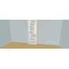 Custom bookcase  (H248cm - W100 cm)