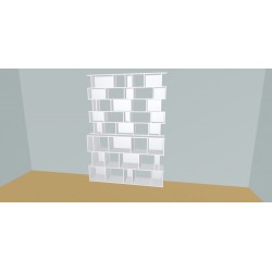 Custom bookcase  (H239cm - W190 cm)
