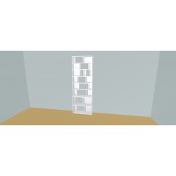 Custom bookcase  (H230cm - W90 cm)
