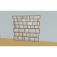 Custom bookcase  (H212cm - W250 cm)