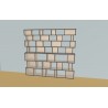 Custom bookcase  (H212cm - W250 cm)
