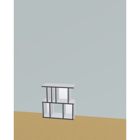 Custom bookcase  (H73cm - W70 cm)