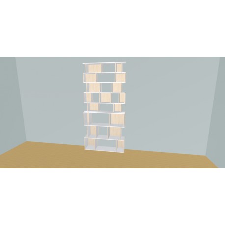 Meuble Bibliothèque sur-mesure (H236cm - L125 cm)