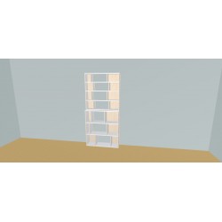 Custom bookcase (H212cm - W98 cm)