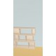Custom bookcase  (H109cm - W129 cm)