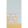 Custom bookcase  (H109cm - W129 cm)