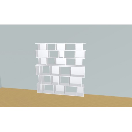 Meuble Bibliothèque sur-mesure (H188cm - L200 cm)