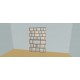 Custom bookcase  (H212cm - W164 cm)