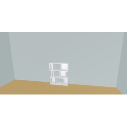 Custom bookcase  (H109cm - W99 cm)