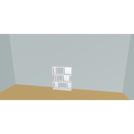 Custom bookcase  (H109cm - W99 cm)