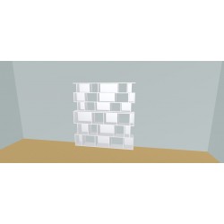 Meuble Bibliothèque sur-mesure (H191cm - L180 cm)