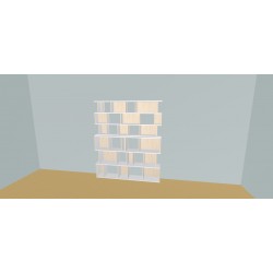 Custom bookcase  (H191cm - W180 cm)