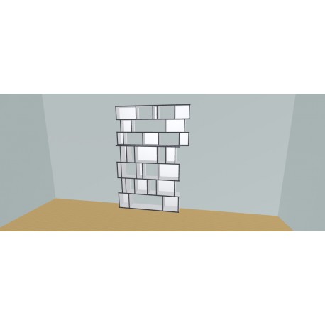 Meuble Bibliothèque sur-mesure (H227cm - L175 cm)