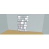 Custom bookcase  (H227cm - W175 cm)