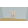 Custom bookcase  (H175cm - W108 cm)