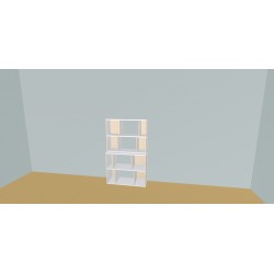 Custom bookcase  (H147cm - W100 cm)