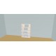 Custom bookcase  (H147cm - W110 cm)