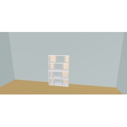 Custom bookcase  (H147cm - W110 cm)