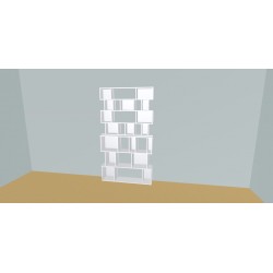 Custom bookcase  (H212cm - W130 cm)