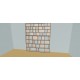 Custom bookcase  (H248cm - W240 cm)