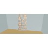 Custom bookcase  (H266cm - W148 cm)