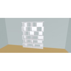 Meuble Bibliothèque sur-mesure (H217cm - L200 cm)