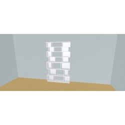 Meuble Bibliothèque sur-mesure (H212cm - L138 cm)