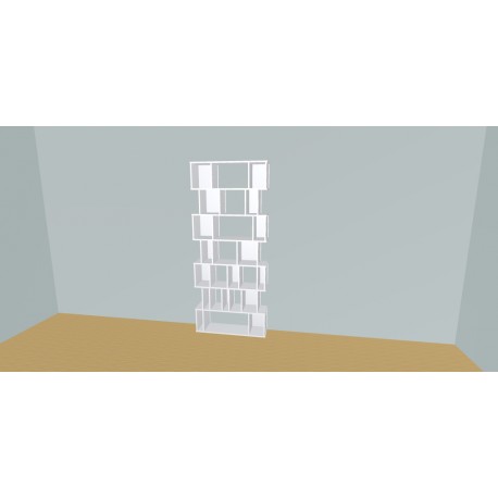 Custom bookcase  (H210cm - W100 cm)