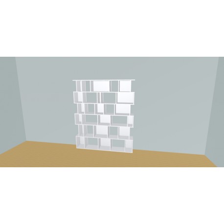 Meuble Bibliothèque sur-mesure (H193cm - L180 cm)