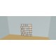 Custom bookcase  (H154cm - W165 cm)