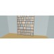 Custom bookcase  (H259cm - W240 cm)