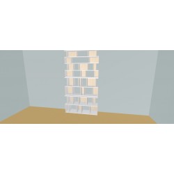 Custom bookcase  (H274cm - W150 cm)