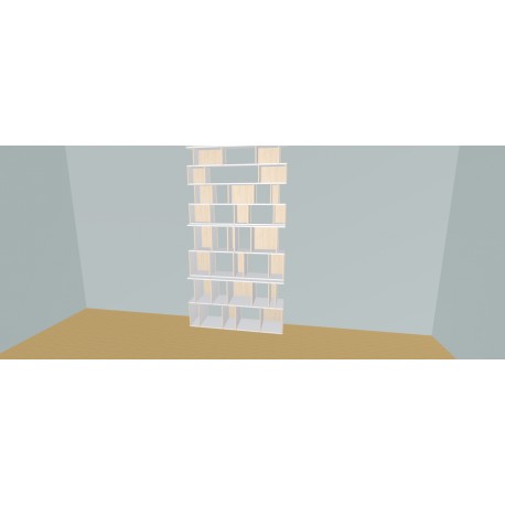 Custom bookcase  (H274cm - W150 cm)